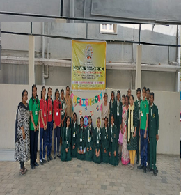 Celebration of  English Day at Jnana Vikas Public School on 23/01/2025