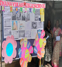 Celebration of  English Day at Jnana Vikas Public School on 23/01/2025