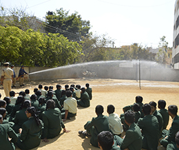 Mock Drill and Lecture on Fire