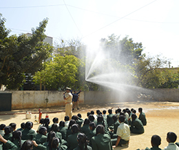 Mock Drill and Lecture on Fire