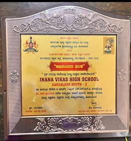 Proud Moment for Jnana Vikas High School